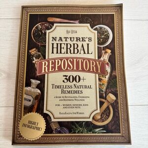Nature's Herbal Repository Book Softcover